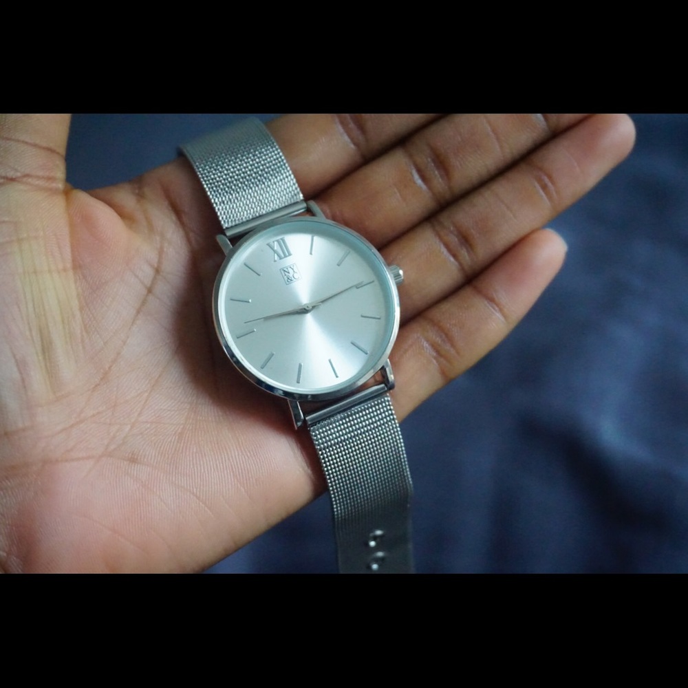Silver NY&Company watch